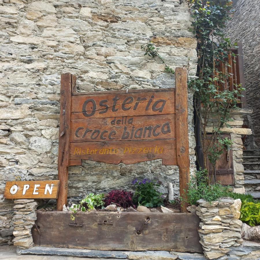 Albergo Diffuso La Marmu Osteria Della Croce Bianca Marmora Luaran gambar